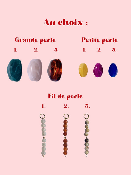 Bijou de sac personnalisable